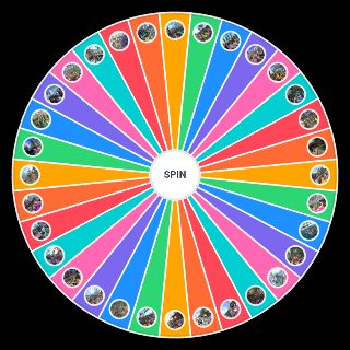 All splatoon maps (including Splatoon 3 maps) Wheel