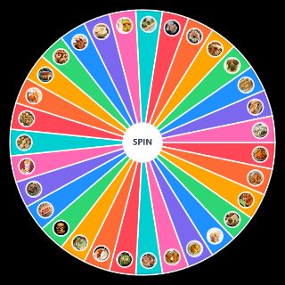 Random La Mejor Comida Rapida Wheel