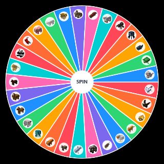 Random Minecraft Animals Wheel