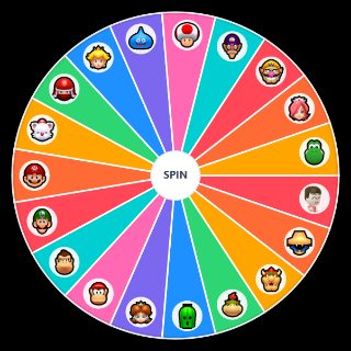 Pick a Random Mario Sports Mix Characters
