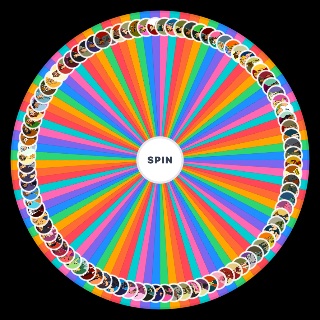 Random Total Drama Squid Games Wheel