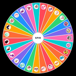 The Amazing Digital Circus Characters Wheel