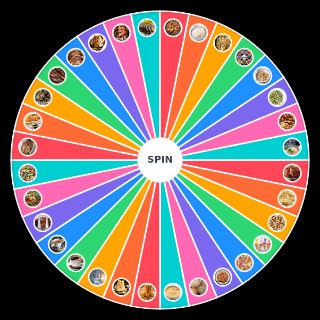 Random Ultimate Food Wheel