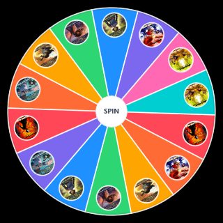 Random Avatar and Korra Seasons Wheel