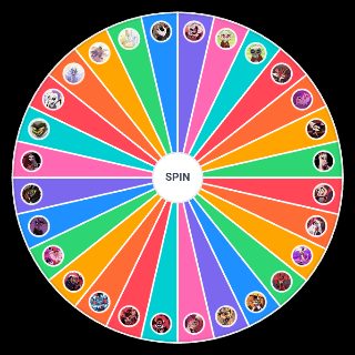 Hazbin Hotel Characters Wheel