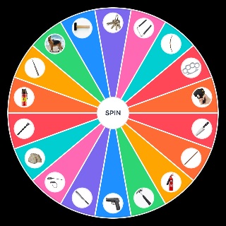 Spin the Wheel: self defense weapons