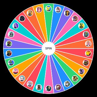Spin the Wheel: Super Smash Bros Melee Characters