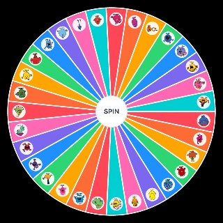 Mr. Men and Little Misses (TV SHOW) Wheel
