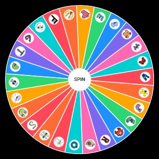 Random Alphabet war Wheel