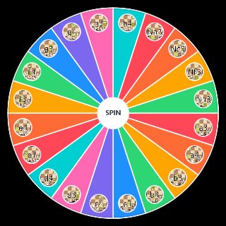 Random Chess First Move Wheel