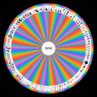 Spin the Wheel: Hololive All members (as of 05/04/25)