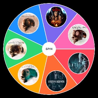 Random Supermassive Games Horror Games Wheel