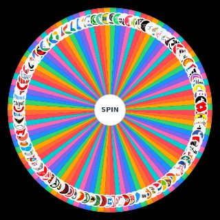 Random 100 Famous logos Wheel