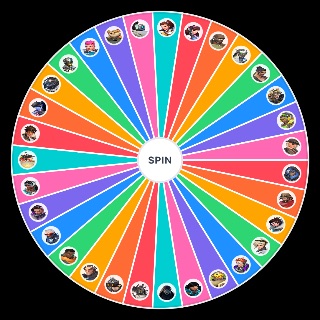 Overwatch Heroes in Wheel