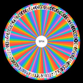 Random Splatoon Characters Wheel