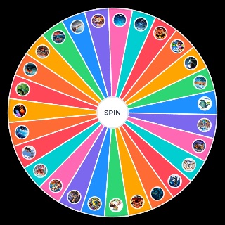 Random Every Pixar Movie (2024) Wheel