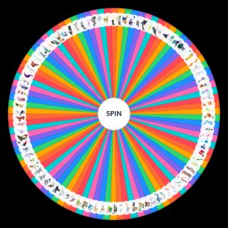 Spin the Wheel: Legendary/Mythical Pokémon (Gen 8 + DLC)