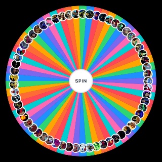 Random Justice League Members Wheel