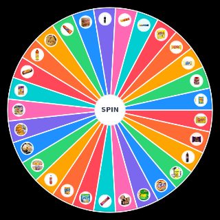 Random Comidas,chucherias y bebidas venezolanas Wheel