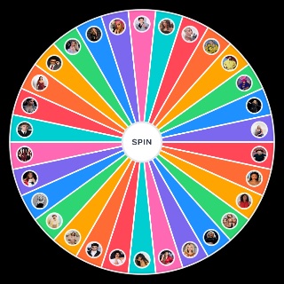 Random Main Pop Singers Wheel