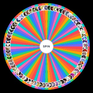 Random Dragon Ball Super Characters Wheel