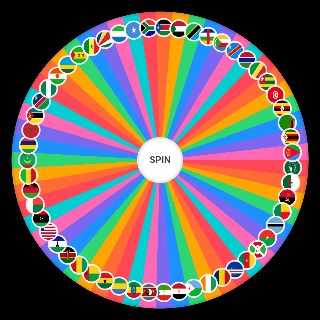 Flags of Africa Wheel