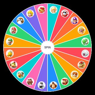 Pick a Random Super Mario Party Characters
