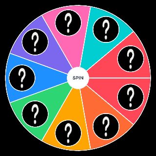 Spin the Wheel: Blanks