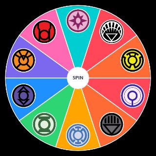 Random Best Lantern Corps Wheel