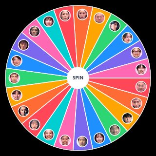 Spin the Wheel: squid game 2 revelant characters