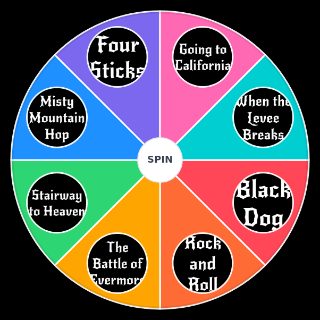 Random Led Zeppelin IV Songs Picker