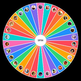 Street Fighter 6 Characters (including all DLC) Wheel