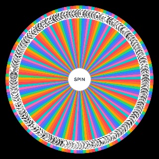 Spin the Wheel: Geometry Dash Icons (Cubes)