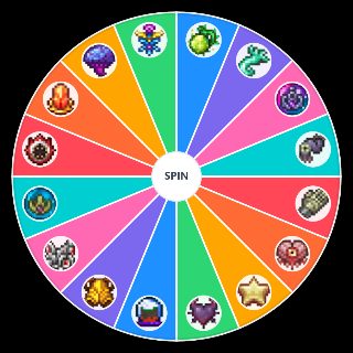 Random Terraria 1.4 Expert Item Wheel