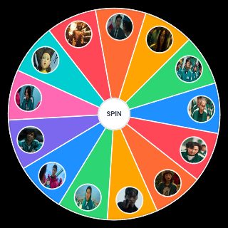 Spin the Wheel: Squid Game Characters
