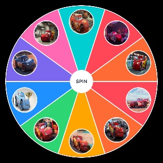 Lightning McQueen Paint Jobs Wheel