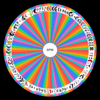Spin the Wheel: Numbers 1 100