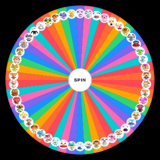 Random Top 50 Animal Crossing villagers Wheel