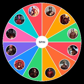The Flash Suits Wheel