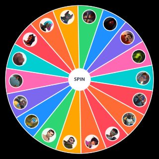 Spin the Wheel: Dispatch Characters