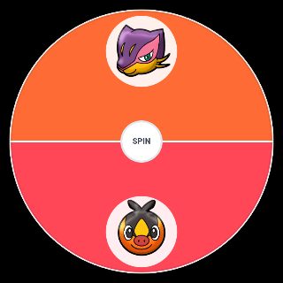 Random Generation 5 + Related Pokemon Wheel