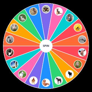 Spin the Wheel: Farm Animals