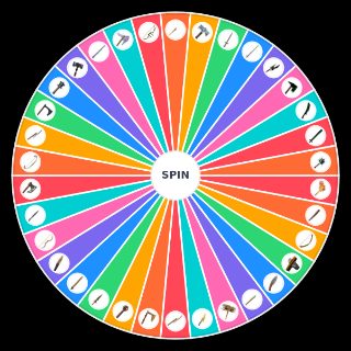 Random Valheim Weapons Wheel