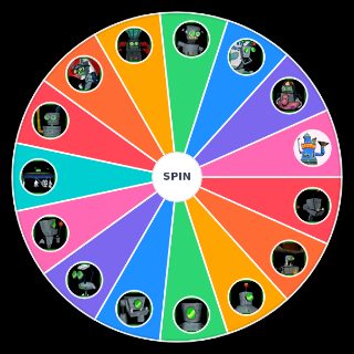 Spin the Wheel: BfBB Robots