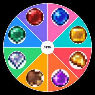 Random Terraria Gem Wheel