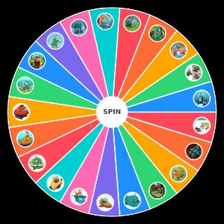 Random octonauts gup Wheel