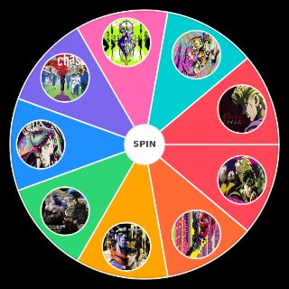JoJo OPs Wheel
