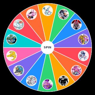 JJBA JoJo & JoFoe Stands Wheel