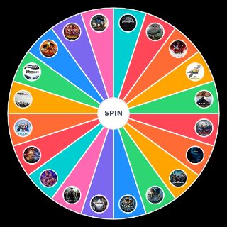 Random 20 Highest Grossing Films Wheel