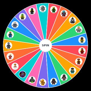 Random All Ninjago Elemental Masters + Lloyd Picker